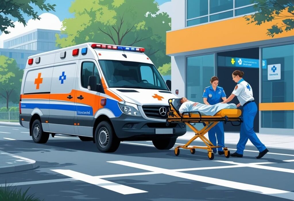 transporte de ambulancia particular