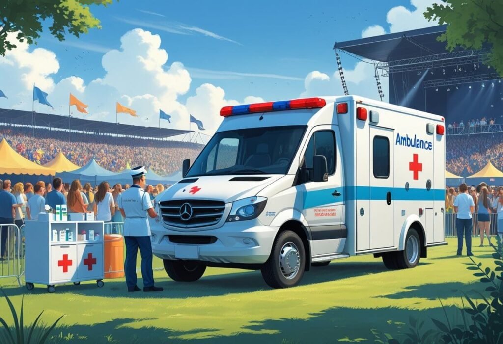 aluguel de ambulancia para eventos valor