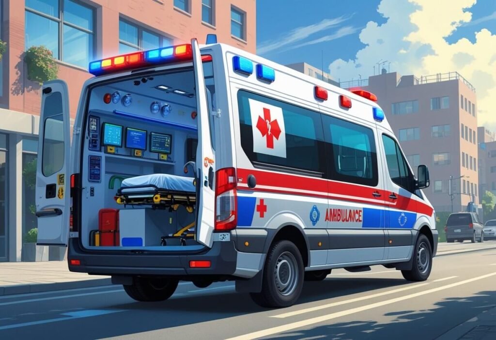 ambulancia semi uti