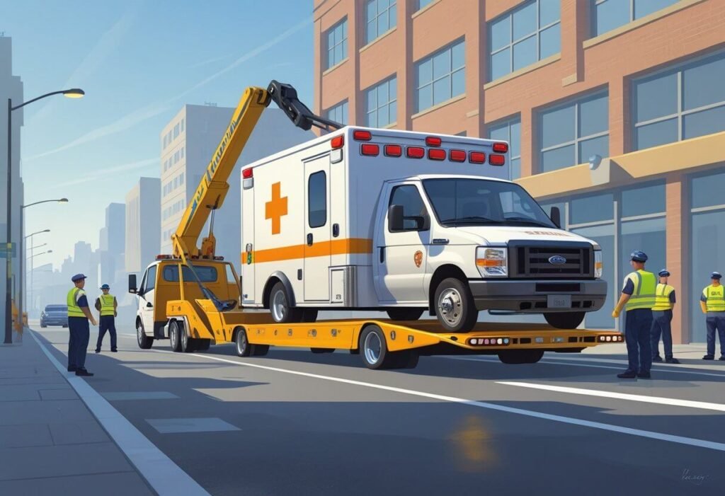 remoção de ambulancia