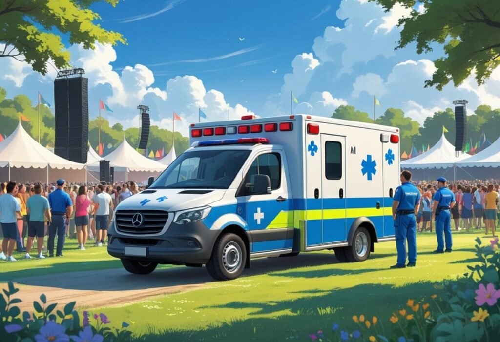 ambulancia para eventos preço
