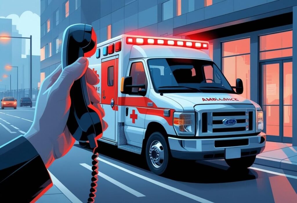 emergência ambulancia telefone