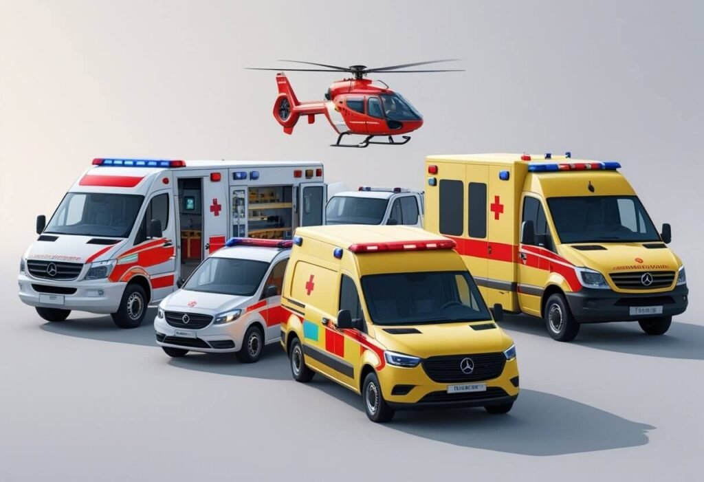 tipos de ambulancia