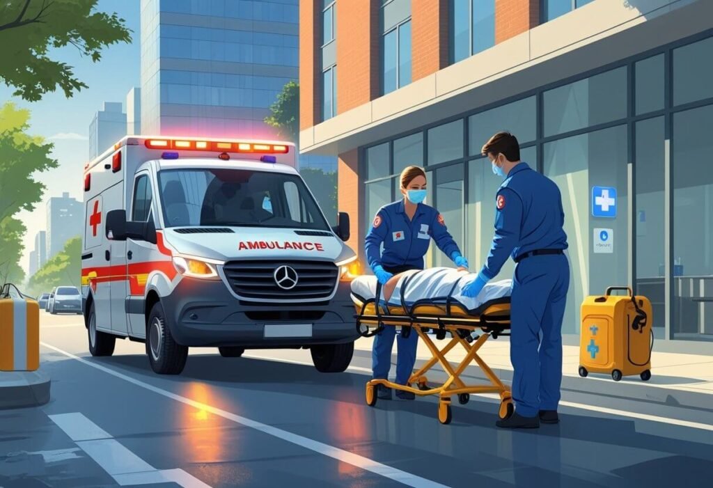 serviços de ambulancia