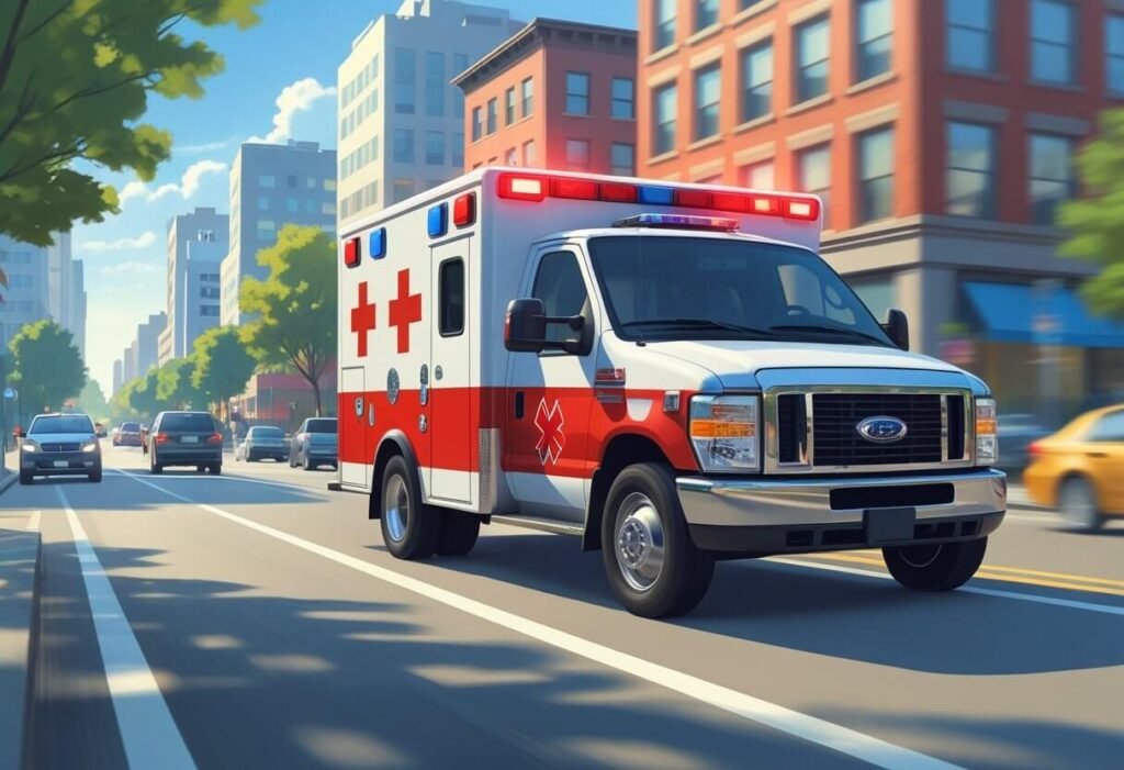 transporte ambulancia