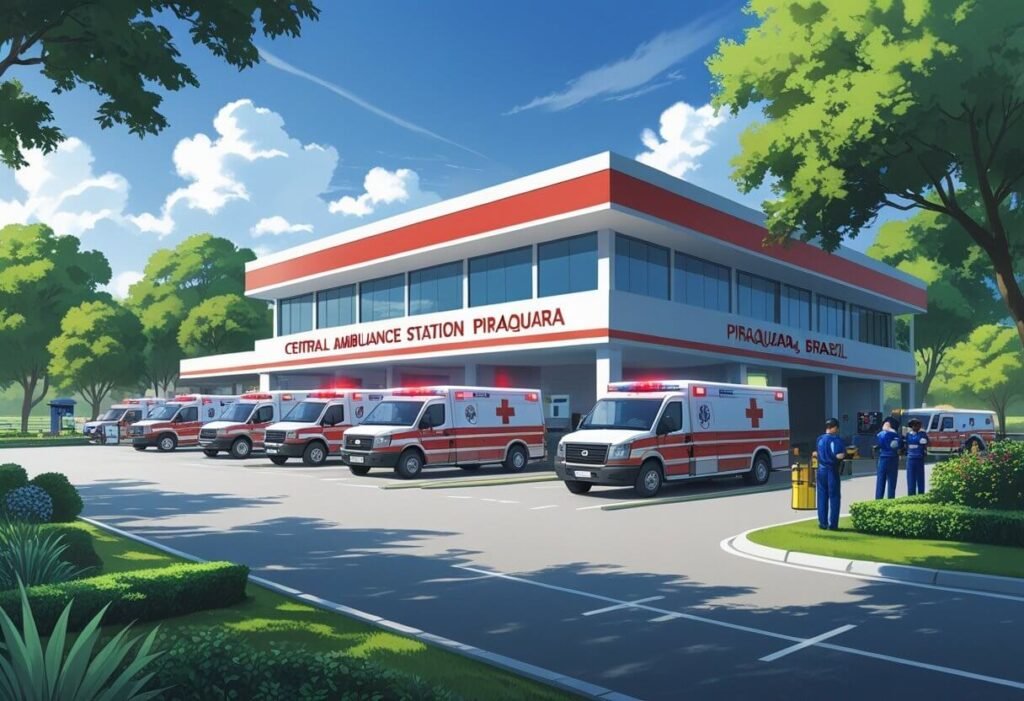 central de ambulancia Piraquara