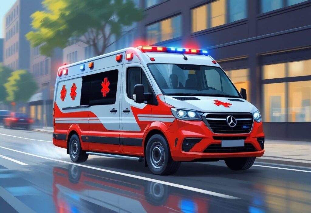 ambulancia de emergência
